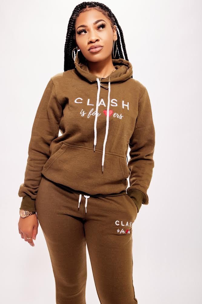 “CLASH is for Lovers” UNISEX Fleece Joggers