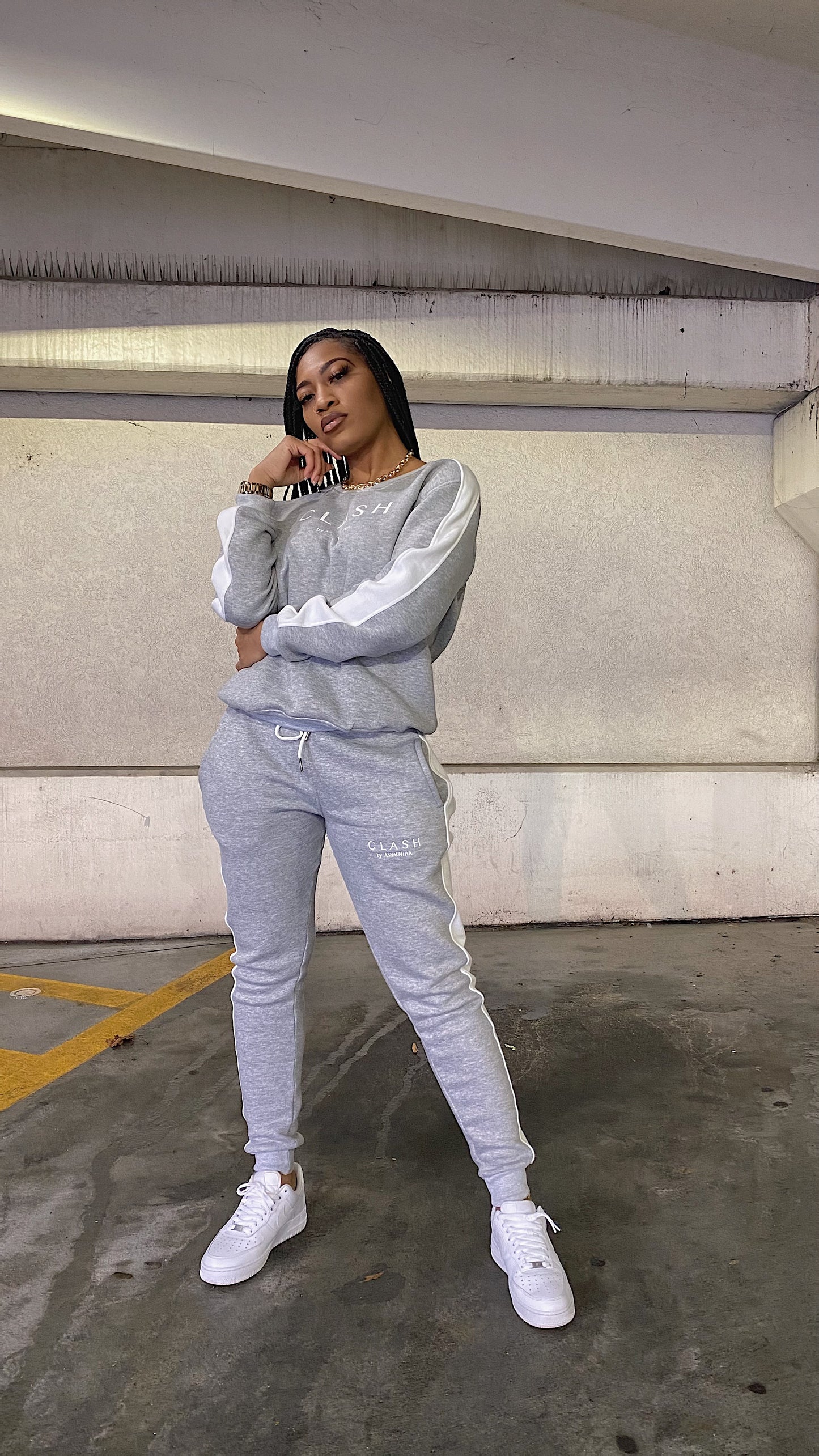 CLASH Logo Unisex Fleece Joggers