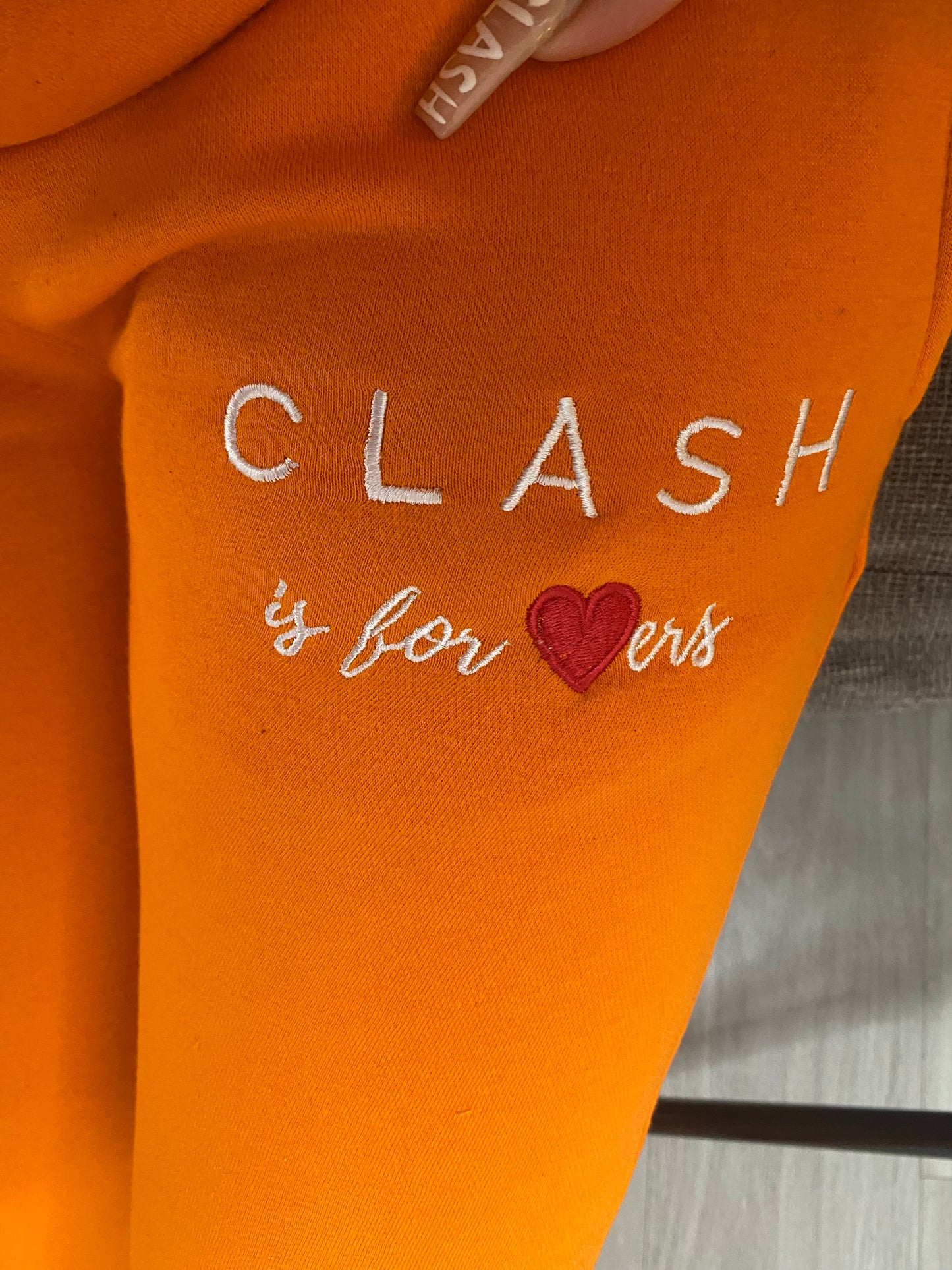 “CLASH is for Lovers” UNISEX Fleece Joggers
