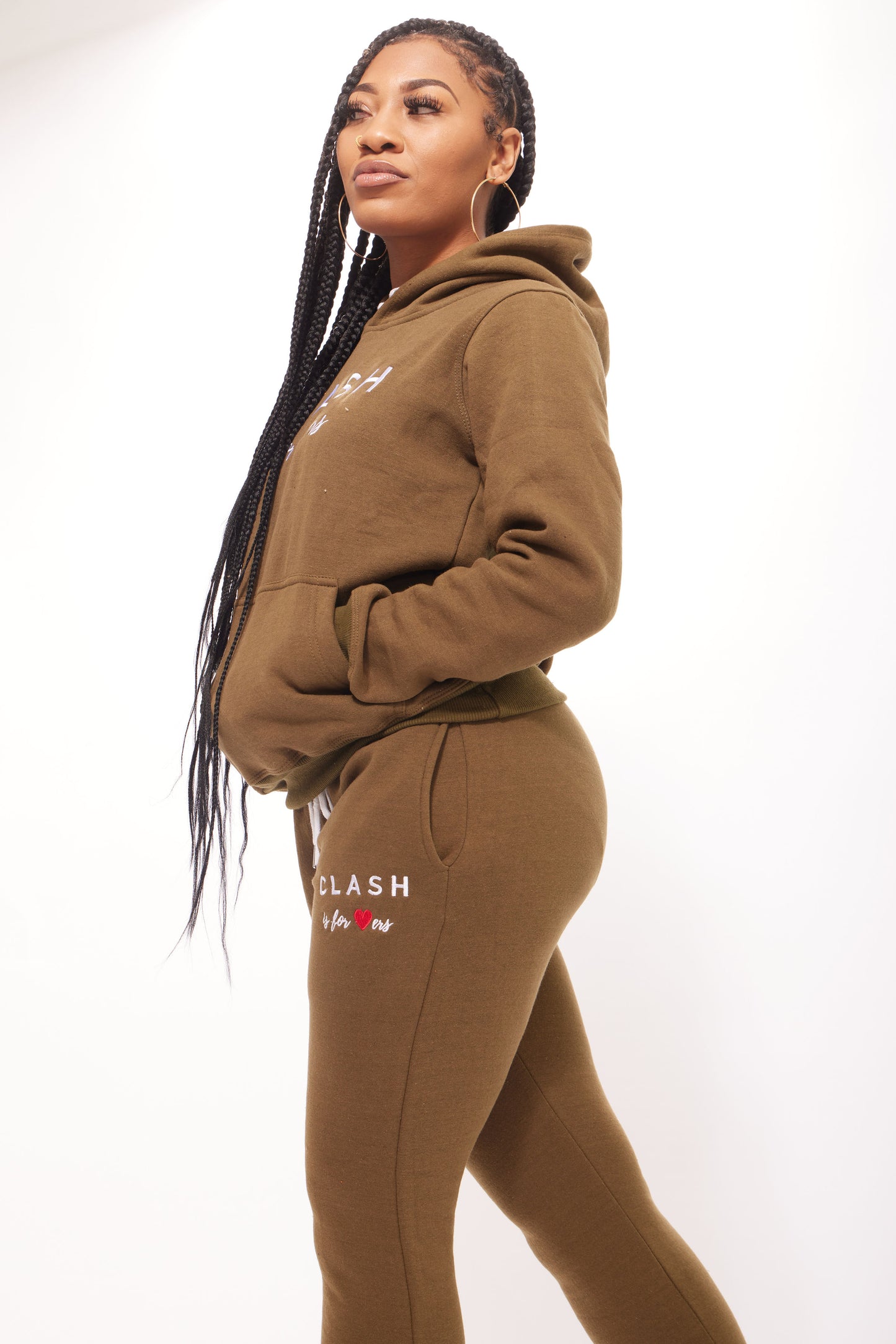 “CLASH is for Lovers” UNISEX Fleece Joggers