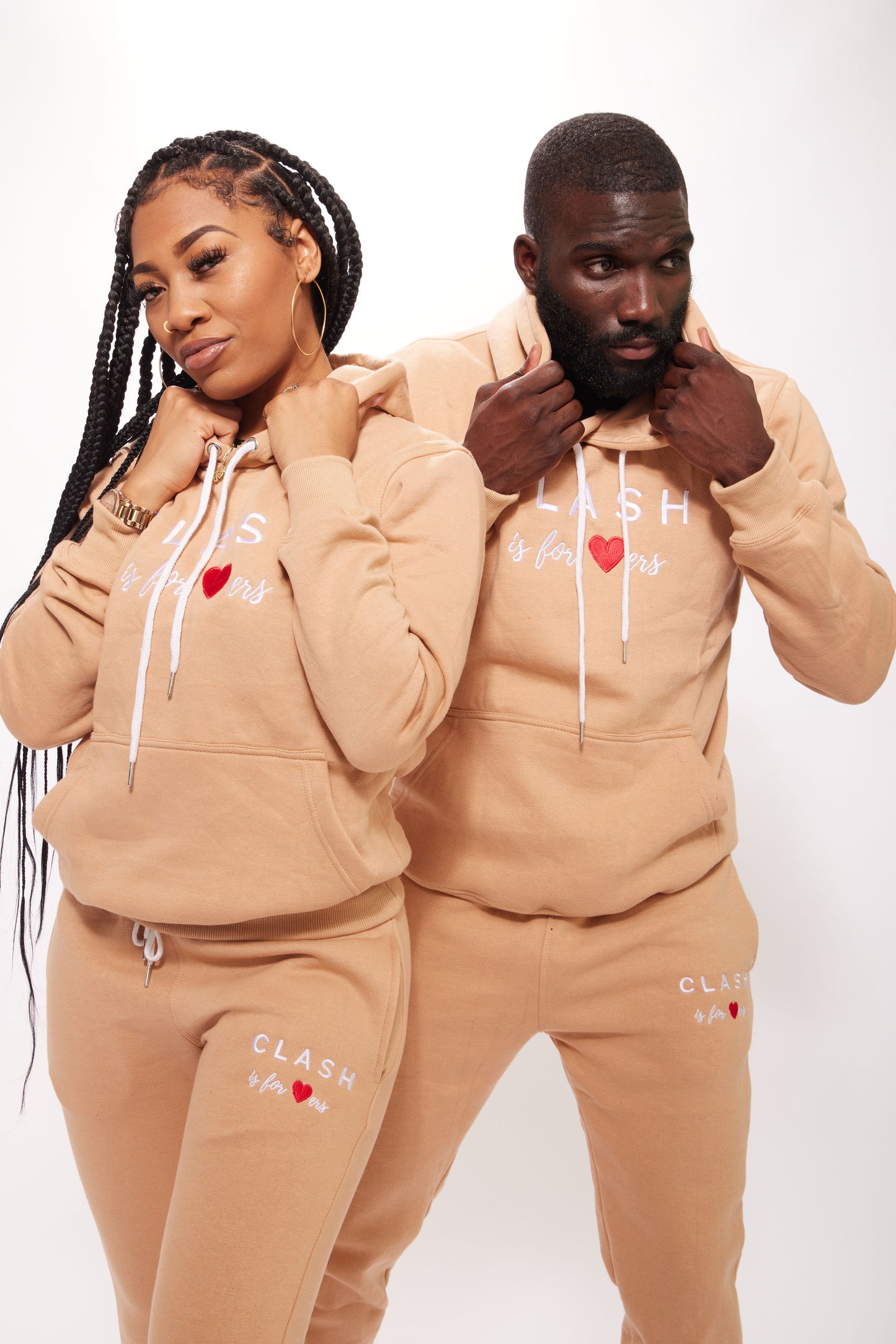 “CLASH is for Lovers” UNISEX Fleece Joggers