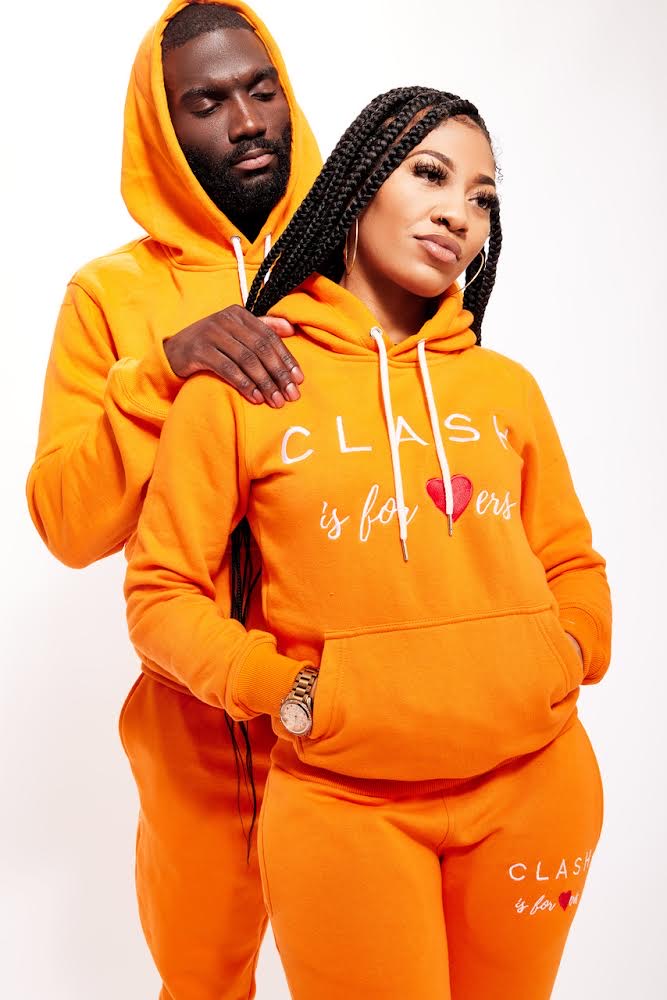 “CLASH is for Lovers” UNISEX Fleece Hoodie